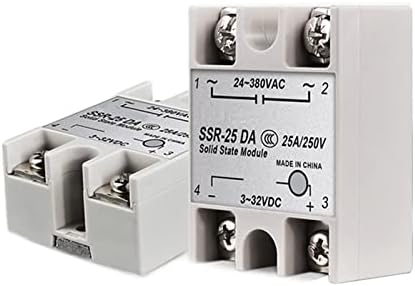 Hifasi Solid State Relay DC Control AC SSR-10DA / 25DA / 40DA Напон Модул за регулирање DC-AC
