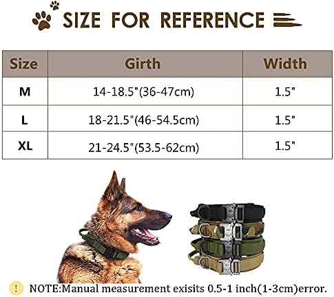 Персонализирана Воена Тактичка Јака За Кучиња Со Рачка, Прилагодени Ознаки За Име На Миленичиња За Обука За Пешачење Со Средни Големи Кучиња