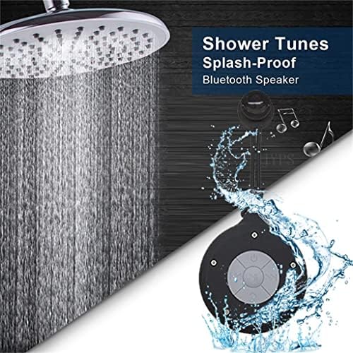 Дебел звучник за туширање за бања Преносен водоотпорен Bluetooth звучници безжичен звук кутија за возење на отворено, со микрофон