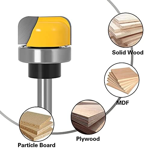 8мм Шанк 1-1/8 Дијаметар со јаглероден челик, алатка за обработка на дрва за обработка на дрва и алатка за мелење на дрво за мелење на дрво