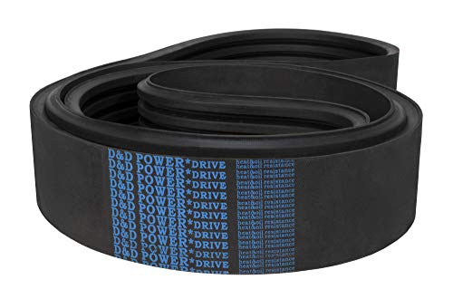 D&D PowerDrive B133/13 Bandated Belt, 21/32 x 136 OC, 13 ленти, гума