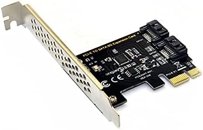 Конектори PCIE до SATA контролорска експанзија картичка Вграден адаптер за проширување на адаптерот за адаптер за десктоп компјутер