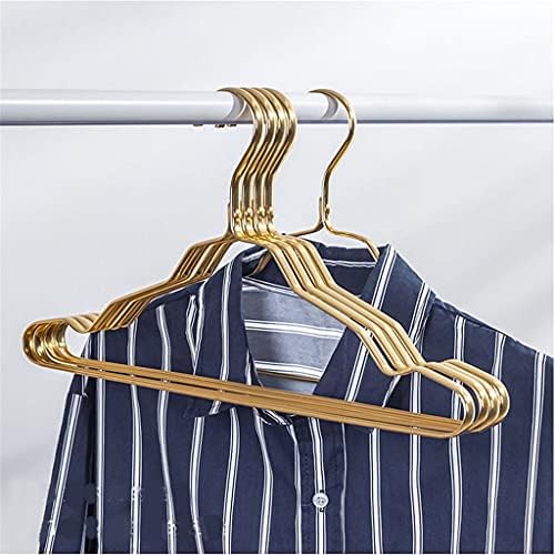 Eyhlkm Трајни метални облека закачалки за гардероба за складирање решетката за складирање домашни палто панталони за сушење анти-лизгачки закачалки