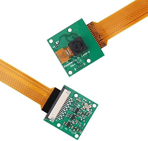 AOICRIE за малина PI нула камера модул 5MP 1080P OV5647 Сензор Видео компатибилен со кабел за лента со PI Zero Ribbon & FPC за малина
