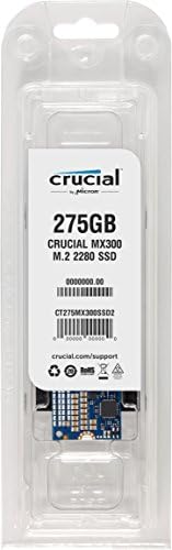Клучен MX300 275GB 3D NAND SATA M.2 Внатрешен SSD - CT275MX300SSD4