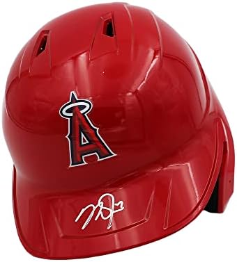 Мајк пастрмка автограмираше/потпиша Лос Анџелес Раулингс Мах Про Црвениот шлем