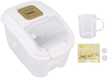 Контејнер за Складирање храна, Кутија За Складирање Ориз Со Голем Капацитет Совршен Капак За Запечатување За Дома