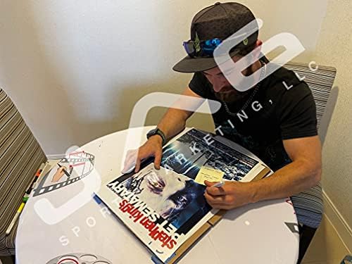 Мико Хјуз автограмираше потпишано испишано 11x14 Фото милениче Сематика JSA Coa Gage