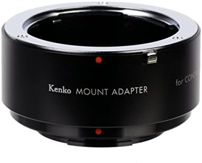 Kenko 607107 Адаптер за монтирање на леќи за замена за леќи за Contax Yashica -fuji X, месинг