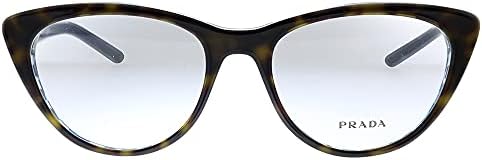 Прада Милениумци ПР 05ХВ 5121О1 Хавана Сина Шах Пластични Очила За Мачки 51мм
