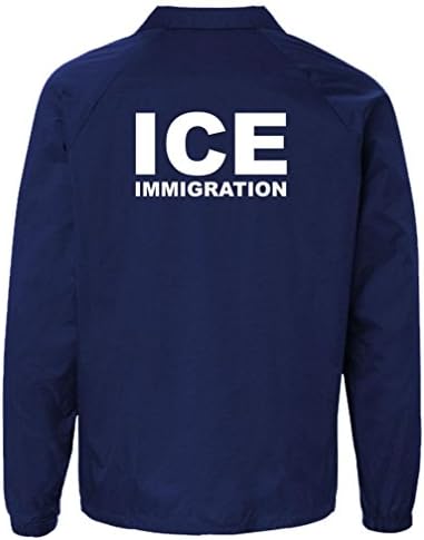 Имиграција на мраз - Имигрантска гранична патрола - јакна за тренери за мажи