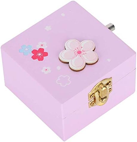 Alremo Huangxing - Музичка кутија за бокс во бор, музичка кутија за подароци, декорација на десктоп за роднини и пријатели