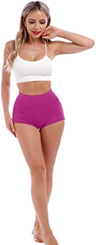 Women'sенски отсечени ривски шорцеви, измешани панталони, топли панталони со високи половини за вежбање со активни спортови за кревање на задник