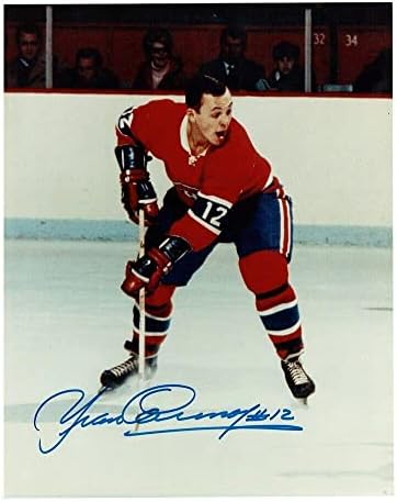 Иван Курнојер го потпиша Монтреал Канадиенс 8 x 10 Фото - 70575 - Автограмирани фотографии од НХЛ