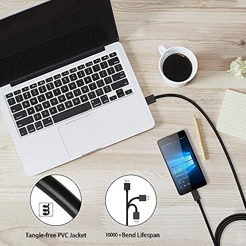 PARTHCKSI USB Полнач Кабел/Кабел За Samsung Galaxy S4 I9500 Од Веризон АТ Спринт