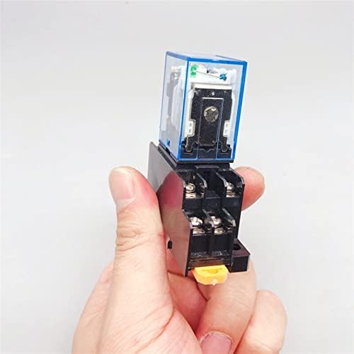 MOMTC 1 компјутери, HH52P, MY2NJ, DPDT, Miniature Coil GeneralElectromagneticent Shioned Relay Switch со Spocket LED AC 110/220V,