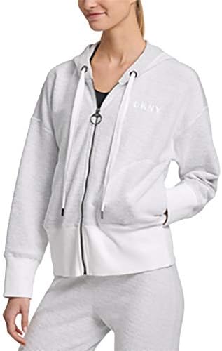 DKNY женски спортски поштенски худи, сива, xl