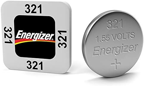 Енергизатор 321 Копче Ќелија Сребрен Оксид СР616СВ Гледајте Батерија Пакет од 5 Батерии