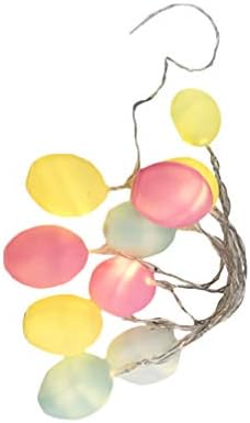 Абоофан Велигденски јајце светла ламба мини украс за јајце, виси приврзок за Велигденска празнична забава Фестивал Декорации
