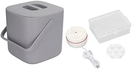 Преносна машина за перење, 3,8 литарски мини мијалник за долна облека, електрична машина за миење садови со функција за миење и вртење на
