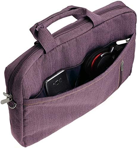Навитех Виолетова Елегантна Врвна Торба За Лаптоп Отпорна На Вода-Компатибилна Со Hp ProBook 450 G7 15.6 FHD Лаптоп