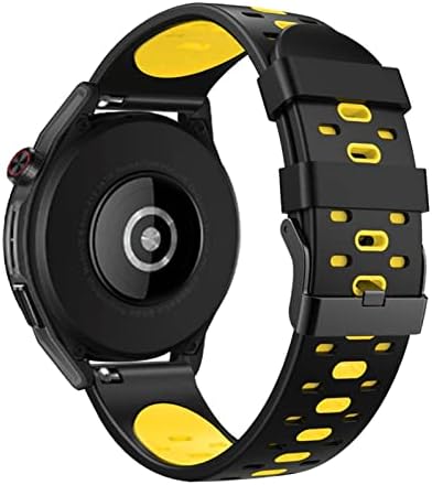 Силиконски ленти од 22мм за Suunto 9 Peak Outdoors Sport Smart Watch Dishable for Coros Vertix заменски нараквица за замена