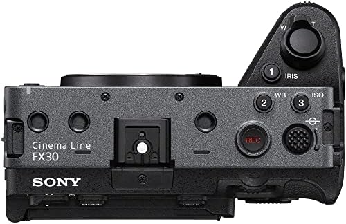 Sony FX30 Дигитална Кино Камера со XLR Рачка единица + 64GB SF-G Тешка Картичка + Торба + НП-FZ100 Компатибилна Батерија + Надворешен Полнач