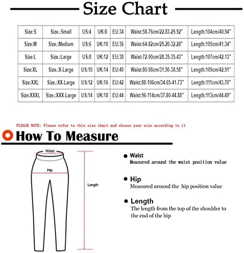 Постелни панталони Ymadreig за жени 2023 еластични палацо панталони со високи половини широки нозе долги дневни панталони со