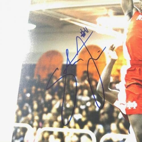 Стенли nsонсон потпиша 11х14 Фото PSA/DNA Торонто Рапторс Автограмирана - Автограмирани НБА фотографии