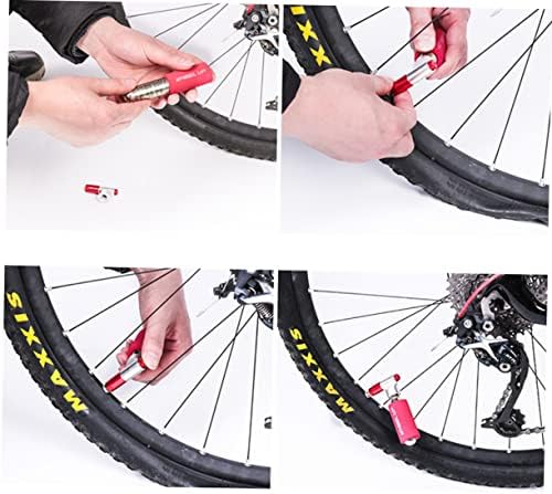 Besportble Pumps за велосипеди гуми за мотоцикли гуми за велосипедски пумпа за велосипед, преносна јаглерод диоксид пумпа за гума