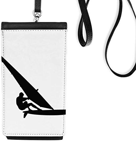 Спортски сурфање едриличарски играч телефонски паричник чанта што виси мобилна торбичка црн џеб