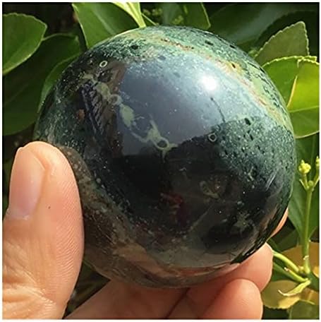 Апефит кристал природен скапоцен камен сфера Малахит камен кристал топки Камбаба џаспер топки украс магични подароци за домашна декорација кристал
