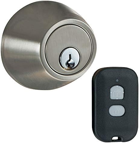 Милокс ВФ-02СН Дигитална Заклучување На Вратата Со Ќор-Сокак Со Влез Без Клуч преку Далечински Управувач За Надворешни Врати, Сатенски