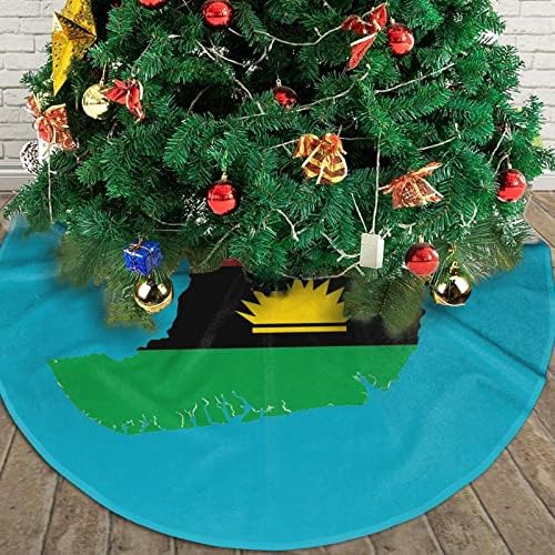 Елка Здолниште, 30-48 Инчен Biafra Знаме Дрво Мат За Божиќ Украси Празник Партија Орнаменти