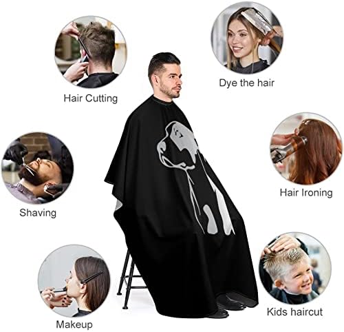 Питбул Платинум стил Барбер Кејп Професионална коса за сечење коса престилка Кејп Барбер додатоци за мажи жени