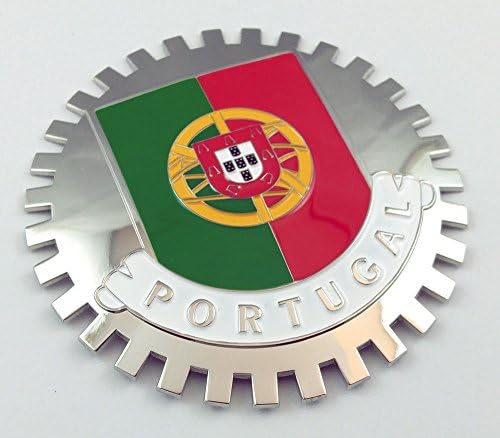 Португалија Решетка Значка за автомобил Камион Скара Планината Португалски Знаме