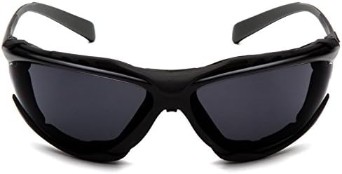Безбедност на безбедноста на безбедноста на пирамекс, безбедност очила за заштита на очите, темно сива H2Max анти-магла