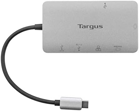 Адаптер за режим на Alt Targus USB-C ALT ALT ALT 4K HDMI/VGA адаптер, Етернет, 2 x USB-A со 100W за испорака на електрична енергија