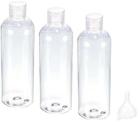 M METERXITION 3 PACK Пластични празни шишиња со стискање - шампон чисти шишиња за патувања со инка се однесуваат на деловно патување