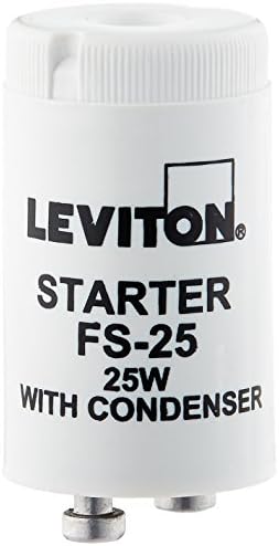 Левитон 13889 Флуоресцентен Стартер, ФС-25, Вајт
