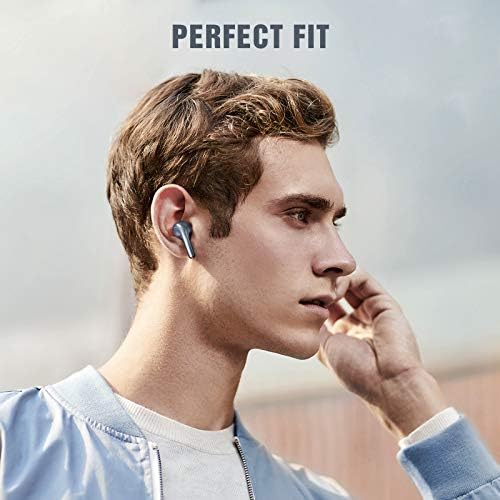 курден Безжични Слушалки, Bluetooth Слушалки Стерео Звук Со Микрофон Долго Време За Играње Длабок Бас Во Уво Спорт Bluetooth Слушалки Со Полнење