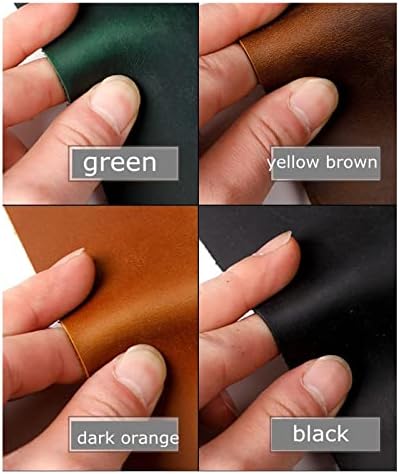 BBSJ затемнети кожни парчиња DIY материјали со цело зрно кожни парчиња кожа занает може да направи мебел за мебел за мебел торбички