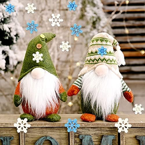 60 парчиња мала снегулка смола сјајни шарми Божиќни рамни украси украси украси за снежни забави за украсување за книги за коса,