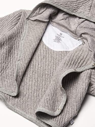 Органски памук на бебешки девојчиња органски памук мателас, предвремена јакна со качулка