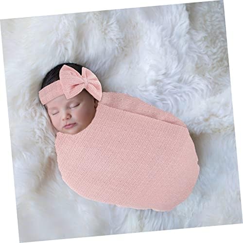 Toyandona 1 Постави новороденче за завиткување на розово анти -почетни полиестер бебе