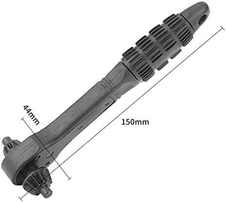GZSM 2 во 1 Drible Chuck Ratchet Spanner, Multi Universal Power and Hammer Driph Crench 12,7 mm, 17,5 mm, двојна намена на клучеви