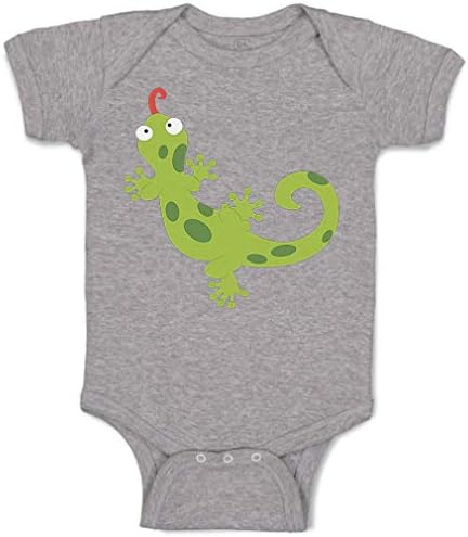 Обичај бебешко тело Малку гуштер смешно смешно памучно момче и девојче облека за бебиња