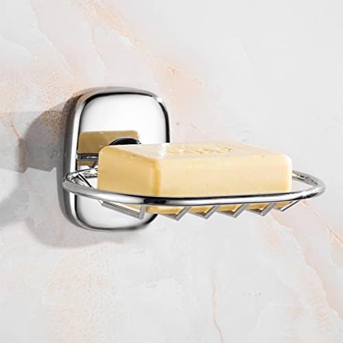 Ноббрим сапун чинија од не'рѓосувачки челик сапун сапун за бања за бања за бања за решетки