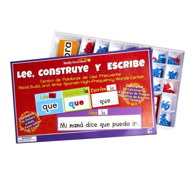 Навистина Добри Работи Читајте, Градете И Пишувајте Шпански Високофреквентни Зборови за Да Достигнете Мајсторство!