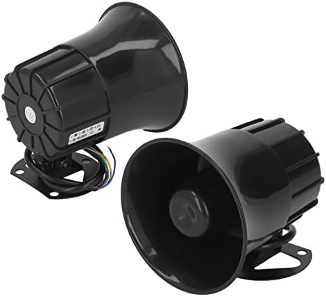 Fdit ABS Пластични Електрични Жичен Аларм Звучник Рог Безбедност Сирена Безбедност Систем За Заштита Додатоци 10 ДО 28V